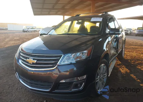 2015 Chevrolet Traverse 1Lt из США, поврежденный, VIN 1GNKRGKD4FJ161453